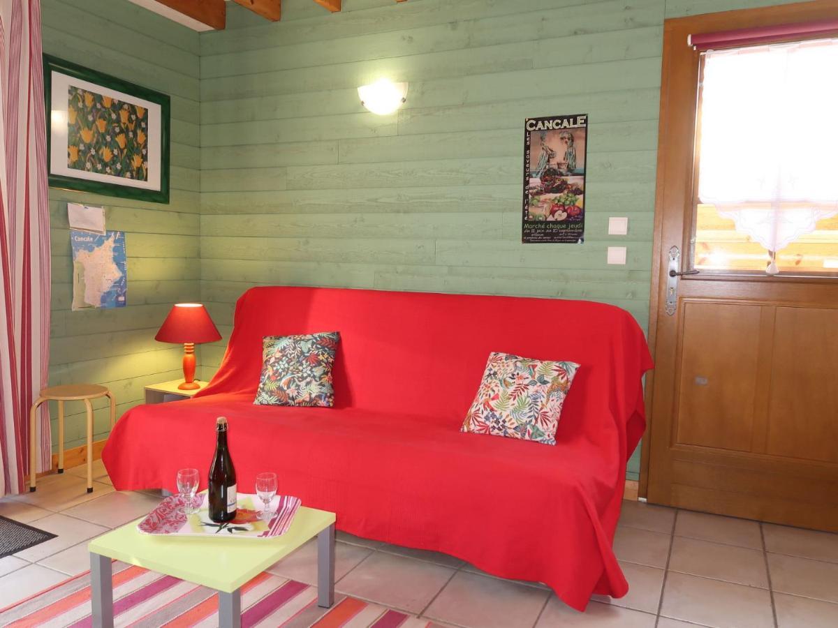 Chalet Le Chalet - A Cancale Eksteriør billede
